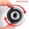 Keyless Metal Ratche Drill Chuck Self-Tightening Chuck Adapter Quick Change Converter for Drill Bit Taps Socket Screwdriver