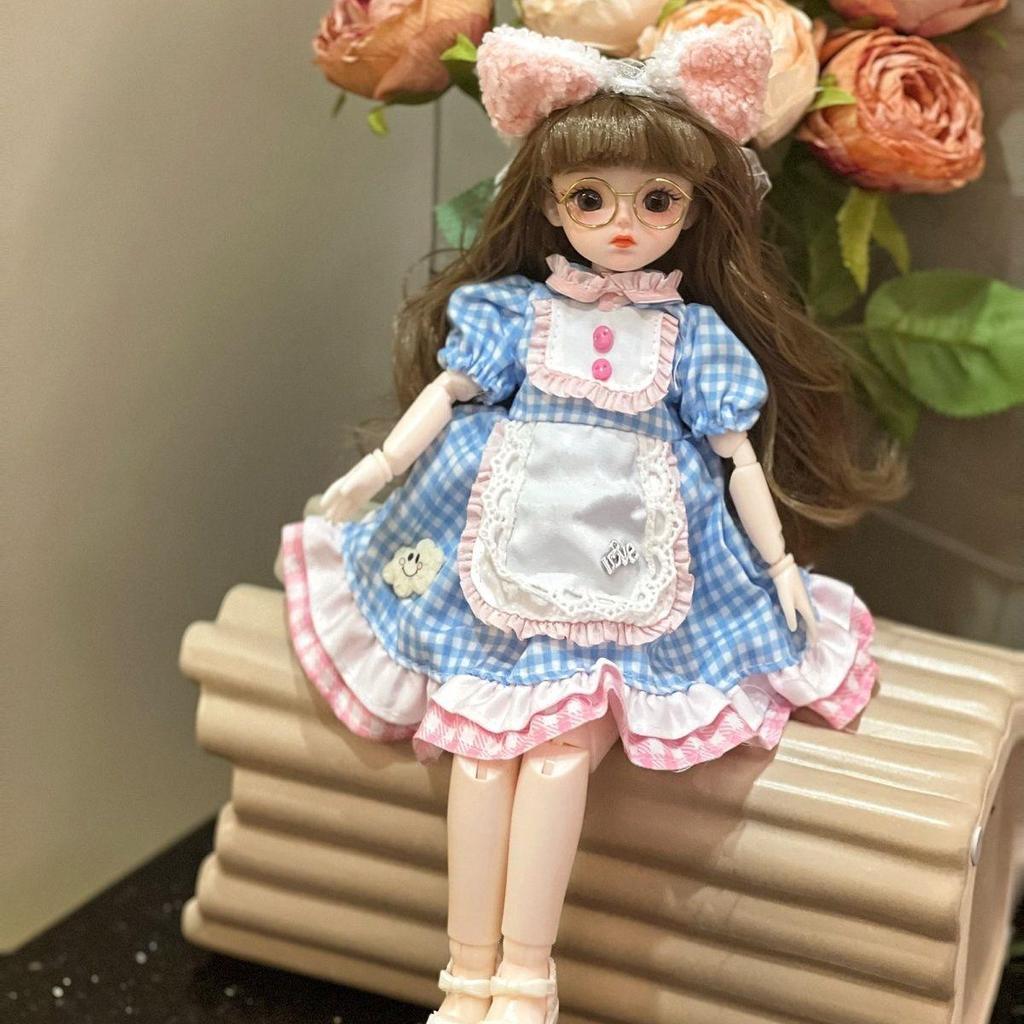 6-inch BJD Doll Princess Outfit Set - 30cm Fashion Doll Clothes for Girls