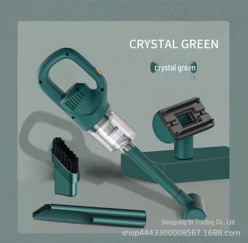 

Беспроводной портативный автомобильный и настольный пылесос — супермощный и портативный Green (English packaging) зелёный