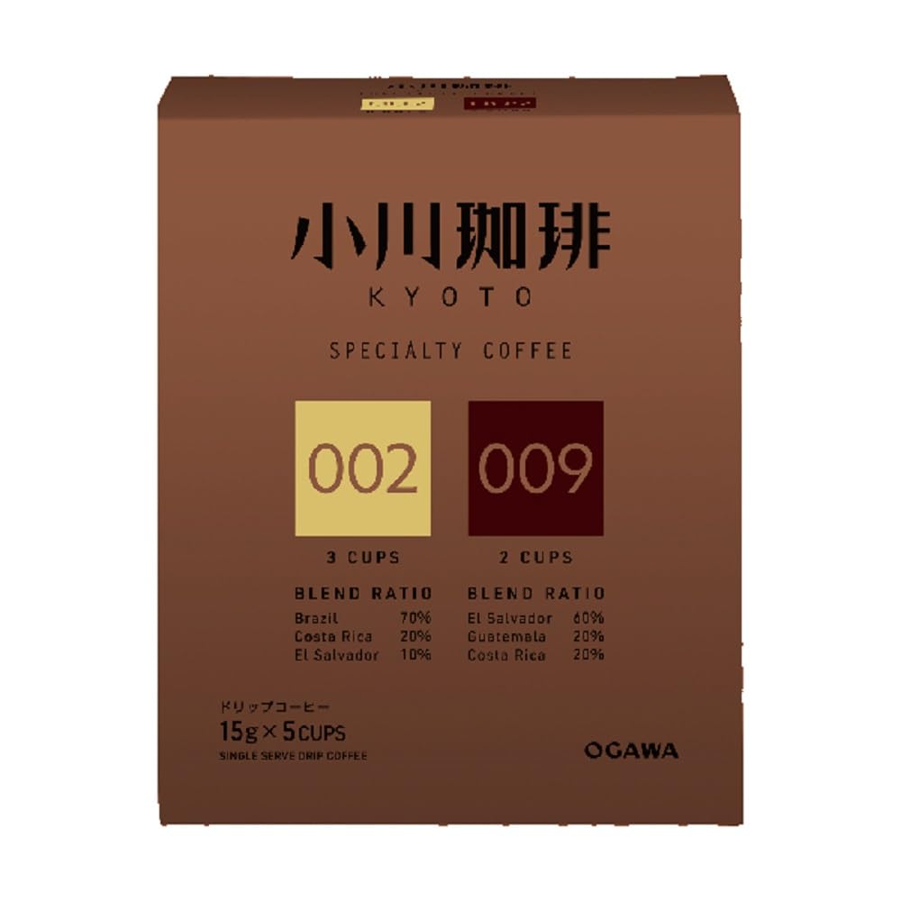 

Ogawa Coffee Specialty Coffee Blend Assorted Set Drip Coffee 5 Cups x 2