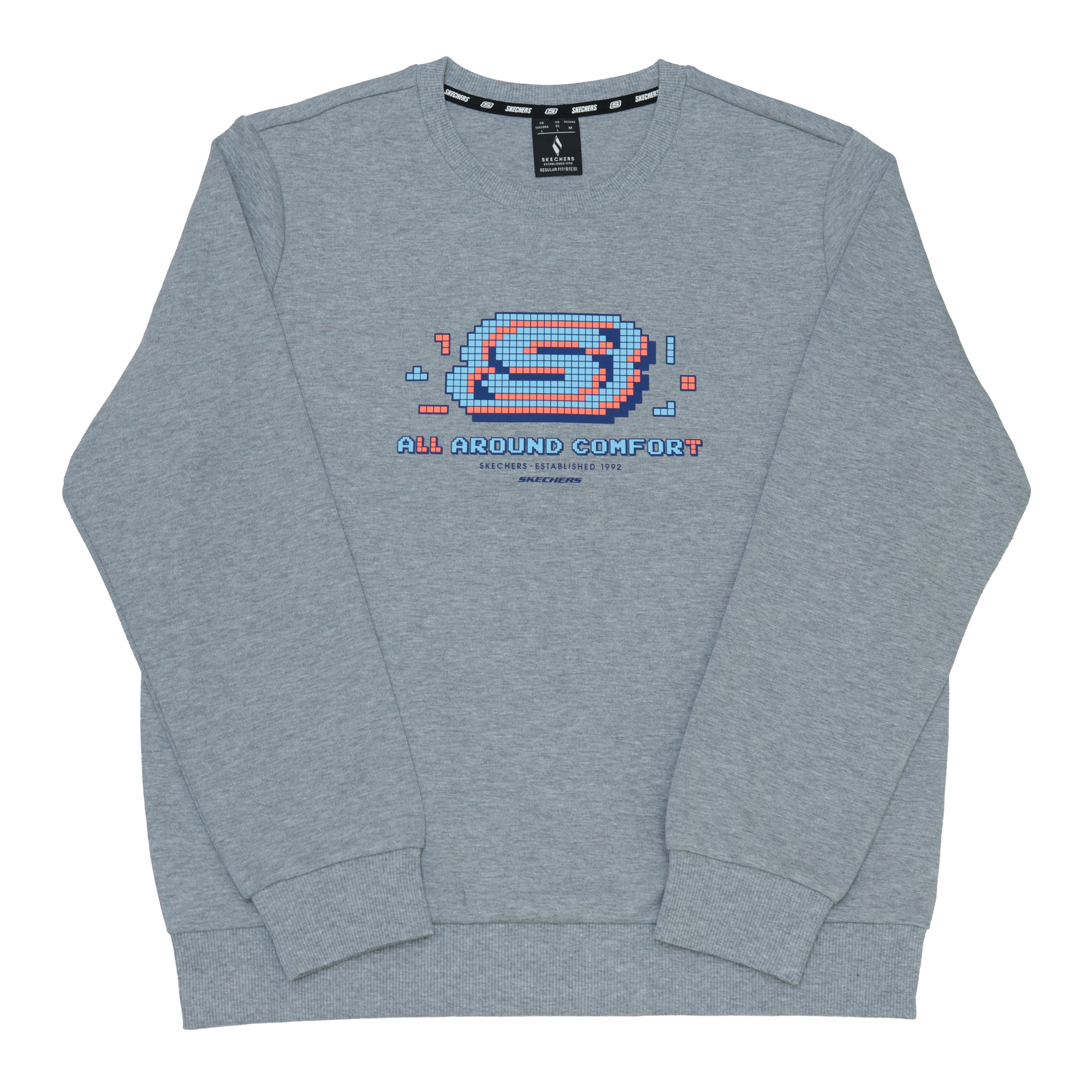 Skechers Comfortable Casual Fashion Trendy Retro Hoodie Unisex hoodies RF-L422W154-00RP L