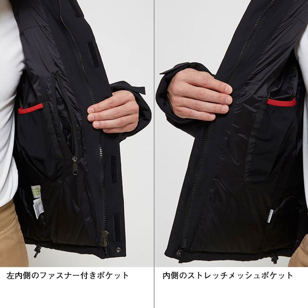 North Bartolo Light Jacket Photoelectronic Thermal Water Repellent New Taupe XS [The Face] Windproof_ND91950