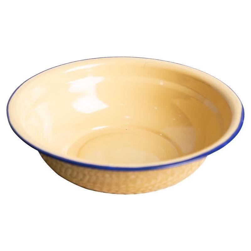 Retro Enamel Soup Bowl