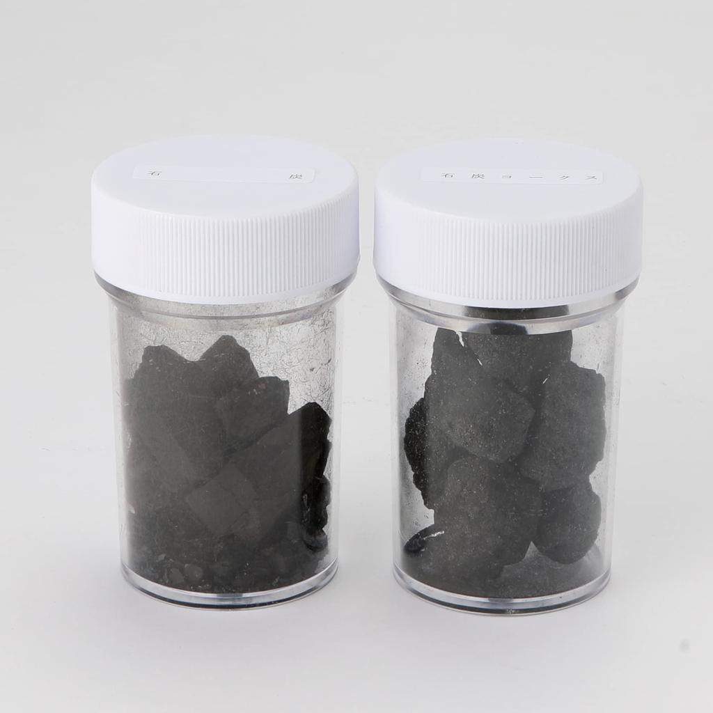 Steel Industry Set Iron Sand Coal Coke Limestone Coal Iron Ore Real Objects Educational Material Social Studies 5-piece (Magnetite)