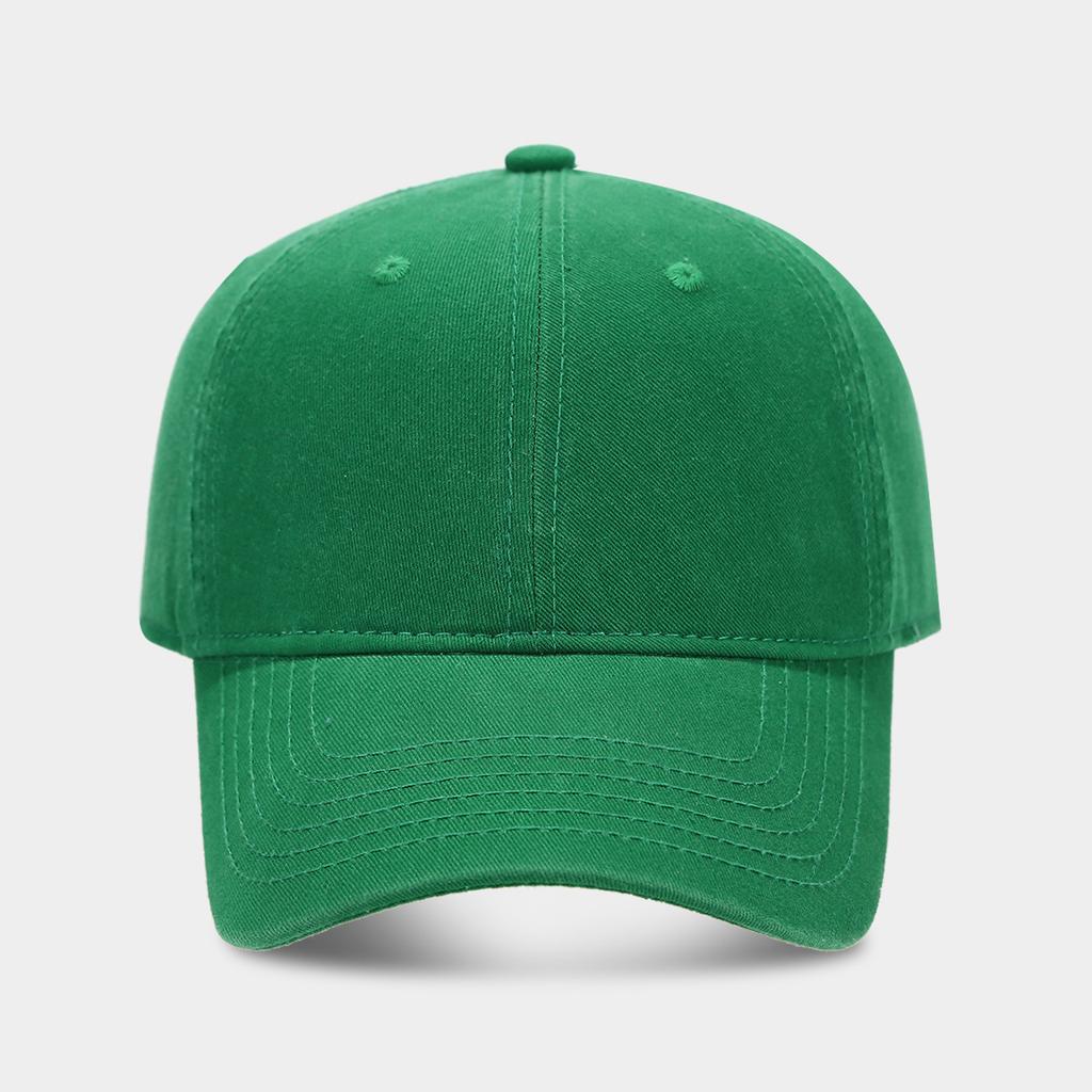 High Quality Solid Color Soft Top Baseball Cap Men's European and American Fashion Washed Cotton Retro Wide Brim Cap Women's Hat Tide