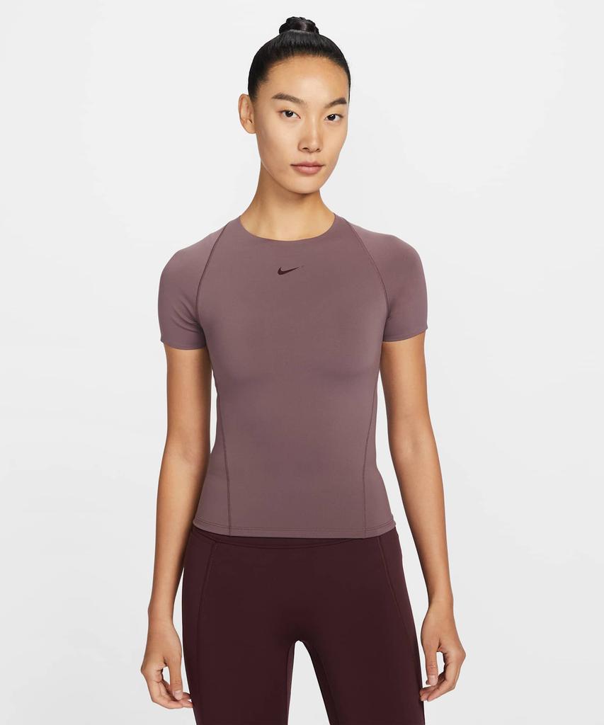 Nike Universa Dri-Fit Short Sleeve Top W - Tattoo: Burgundy Crush / Io1272-502