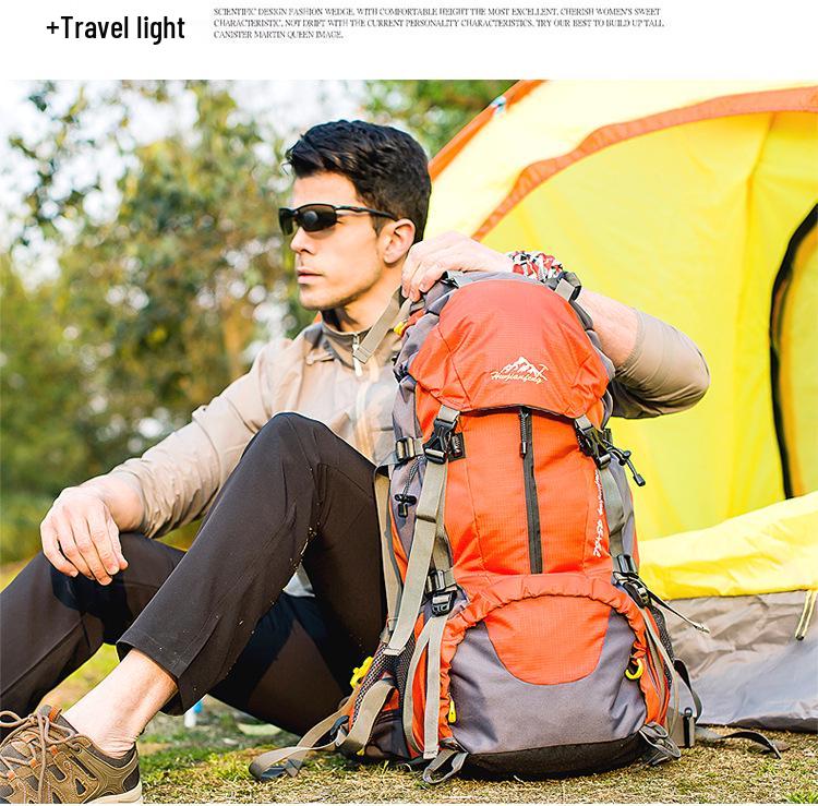 New Large Capacity Water-Repellent Outdoor Hiking & Mountaineering Backpack