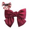 Big Hair Bow Ties Hair Clips Satin Two Layer Butterfly Bow For Women  Accessories Barrettes for School Christmas Gift