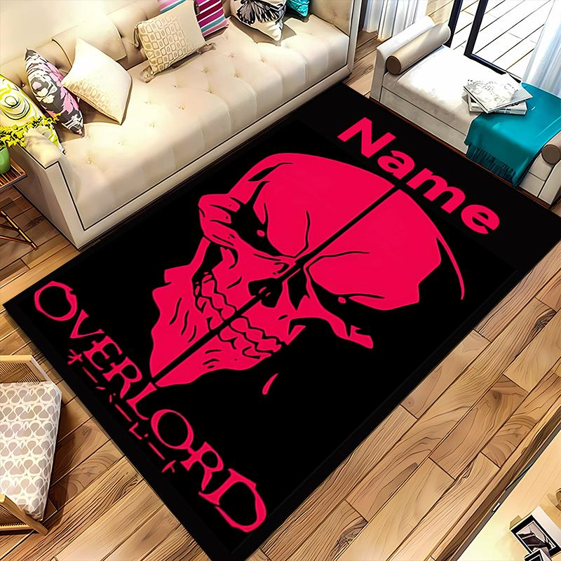 Custom Personalization Overlord Area Rug - Perfect For Kitchen, Bathroom,Laundry Room Decor Large Size Available,Gift All Seasons