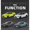 1/32 BMW M4 G82 Coupe Alloy Sports Car Model Diecast Metal Vehicle Car Model Simulation Sound and Light Collection Children Toy Gift