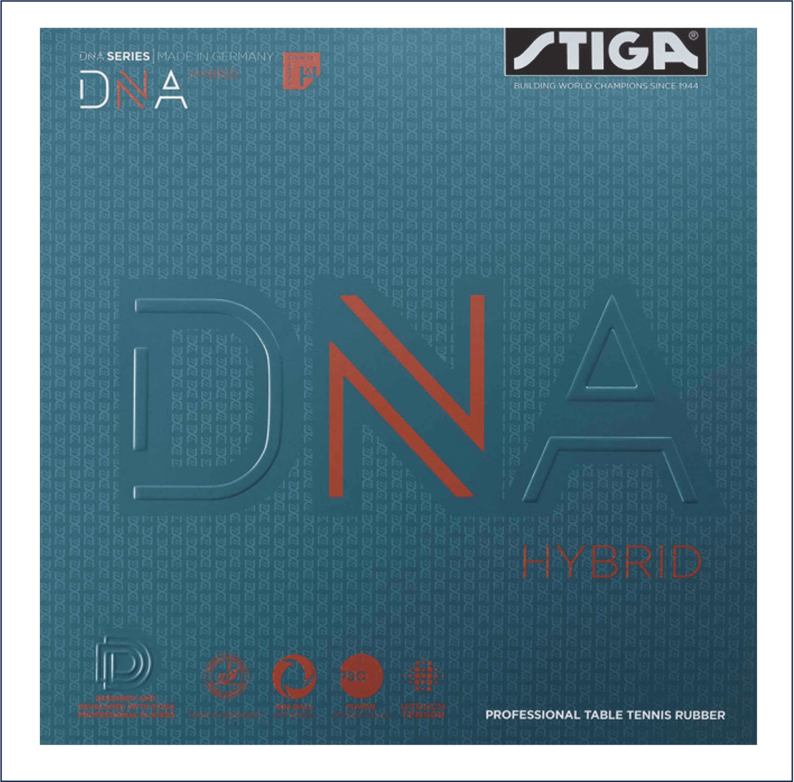 

STIGA резиновая задняя часть для настольного тенниса мягкая DNA Hybrid XH черная сверхтолстая MAX 1712130121