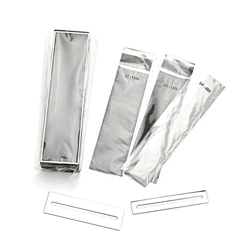Guitar Fret Sanding Leveler With Sandpaper & Fingerboard Guards Guitar Fret Leveling Beam Tool Set for Guitar, Bass