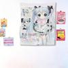 Y2K Anime Girl Tapestry Pastel Aesthetic Wall Hanging for Dorm Decor