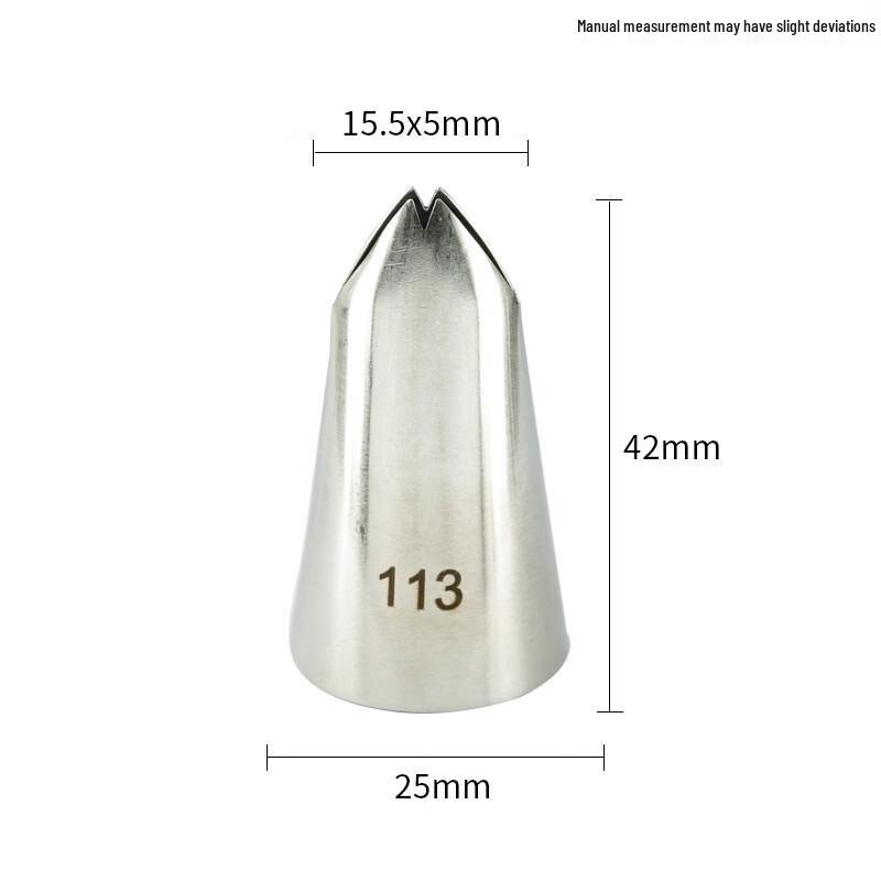 Ruhan Stainless Steel Cake Decorating Piping Nozzle Set