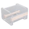 Transparent Multi Masking Tape Cutter Dispenser Visible Roll Tape Holder for   School