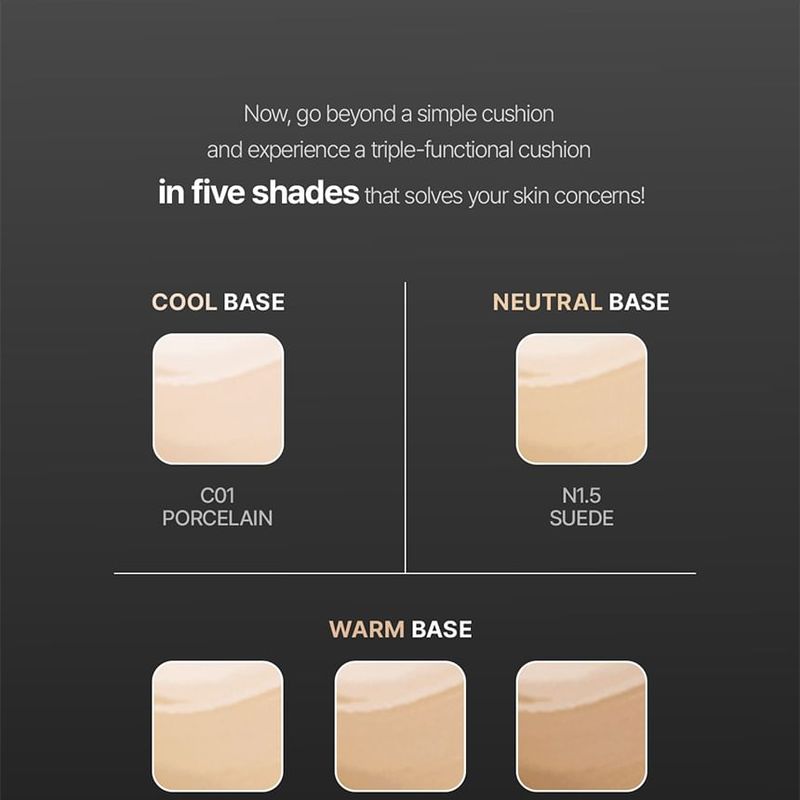 TFIT - Layering Fit Glow Cushion EX - 5 Colors