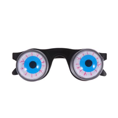4pcs Fun Pop Out Eye Glasses Horror Spring Joke Eyeglasses Halloween Costume
