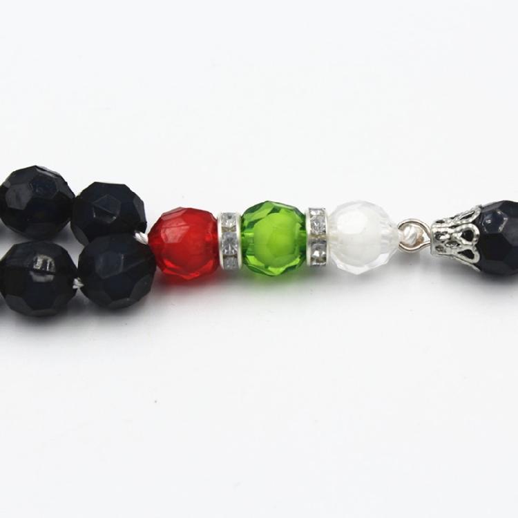 10mm Gebetsperlen Islam Zähler 33 Fingerperlen Muslimisches Rosenkranz Religiöser Schmuck