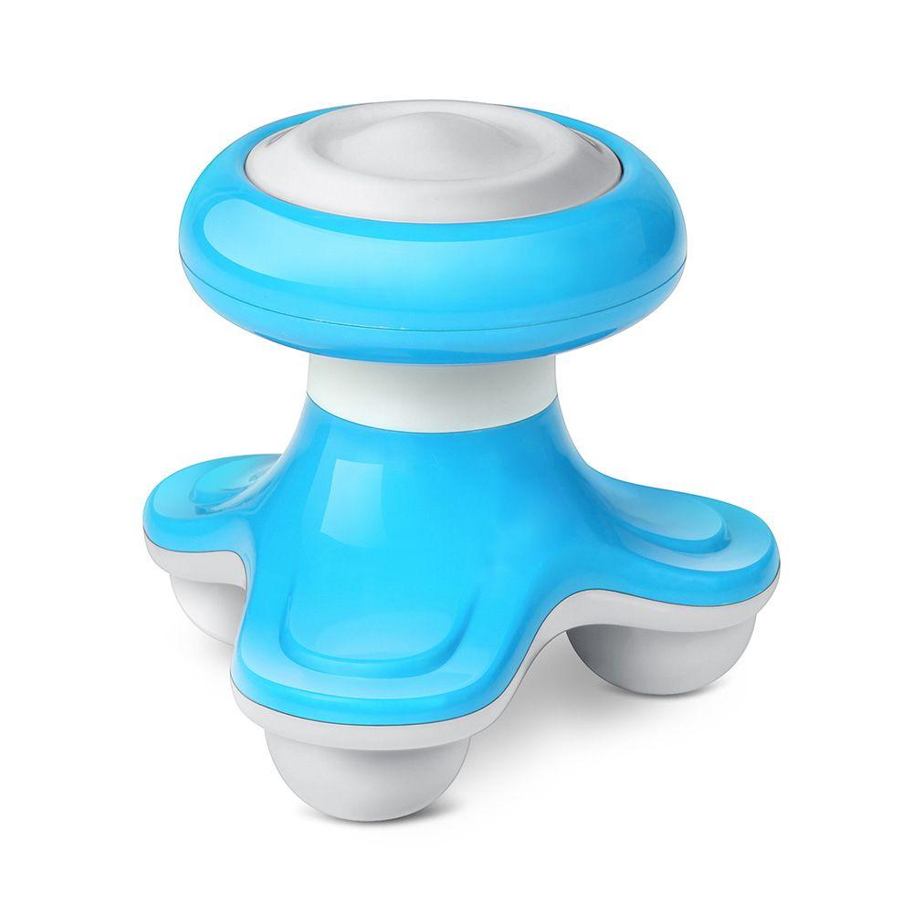 Battery Operated Tripod Shape Massage Tool Full Body Massage Mini Massager Electric Wave Vibrating