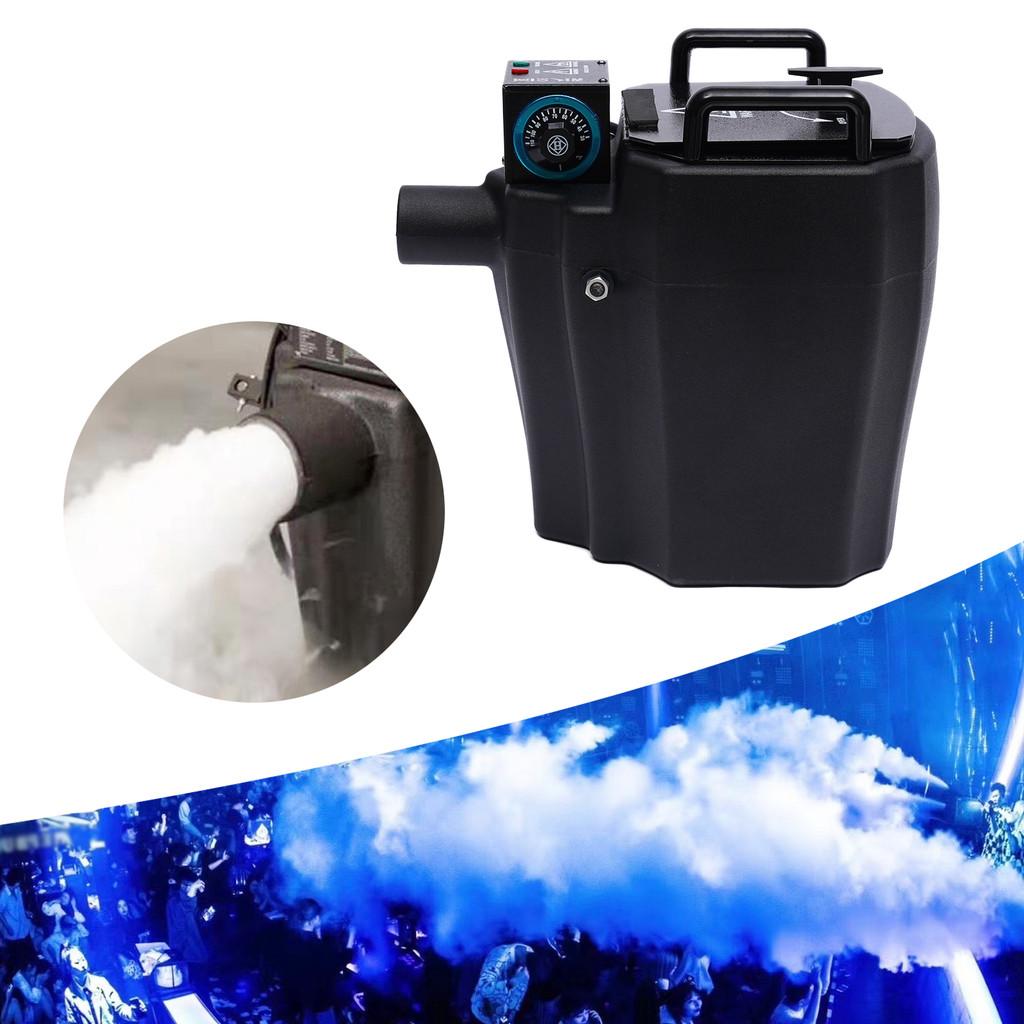 3500W DJ Stage Effect Dry Ice Machine Portable Performance Event Smoke Machine Wedding Party Low Smoke Machine