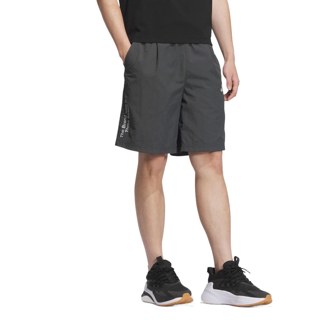 Adidas Gfx Woven Comfortable Trendy Minimalist Versatile Casual Shorts Men Shorts Solid-Gray KF0134