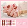 20 Tips Semi-Cured Gel Nail Patch Adhesive Sliders Long Lasting Full Cover Nail Stcikers Gel LED UV Lamp Neede