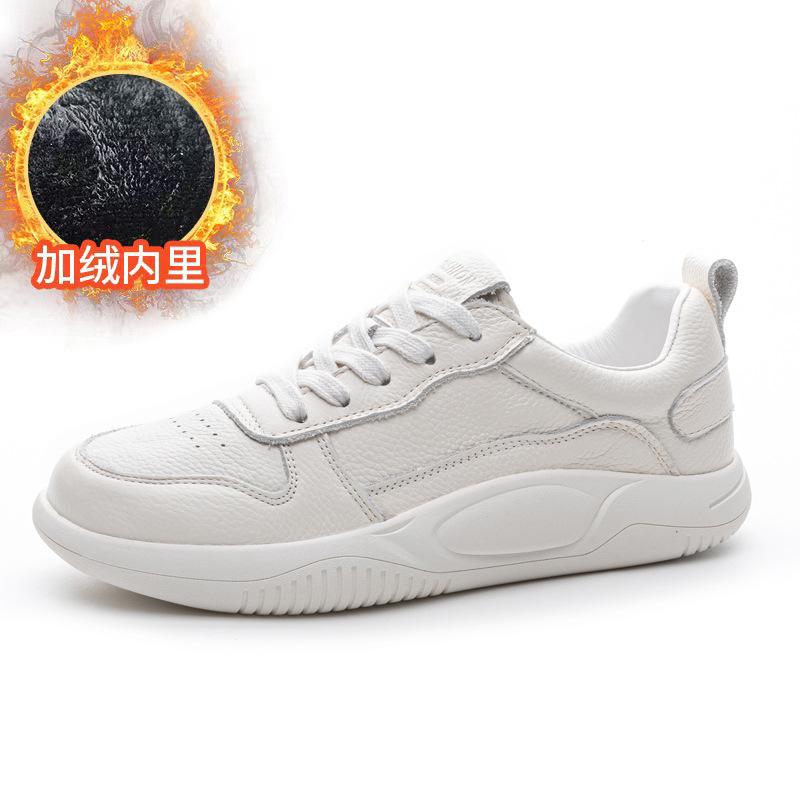

Women s Board Shoes 2026 Spring and Autumn New Versatile Sports and Leisure Women s Shoes Thin Board Shoes with Velvet 42