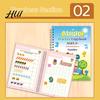 Handschrift-Übungsbuch-Set Rillenschrift-Übungsheft für Kinder von 3-5 Jahren Übungs-Kopiervorlage Spaßige Aktivitäten Junge Lerner
