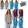 Elegant Fashion Women Blouse Chiffon Long Sleeve Ladies T Shirt Casual Loose Shirt Tops
