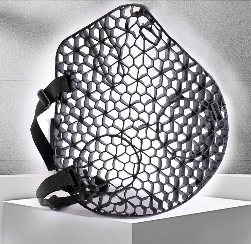 Doppellagiges Waben-Gelsitzkissen für Motorräder - Weich, Bequem und Passend für Verschiedene Modelle