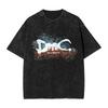 Devil May Cry T Shirt Washed Oversized Streetwear Hip Hop Vintage TShirts for Men Women Clothing Short Sleeve Cotton Tee Shirt
