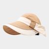 Breathable Wide Brim Sun Cap Polyester Sunscreen Empty Top Hat Women Sunshade Hat  Sport