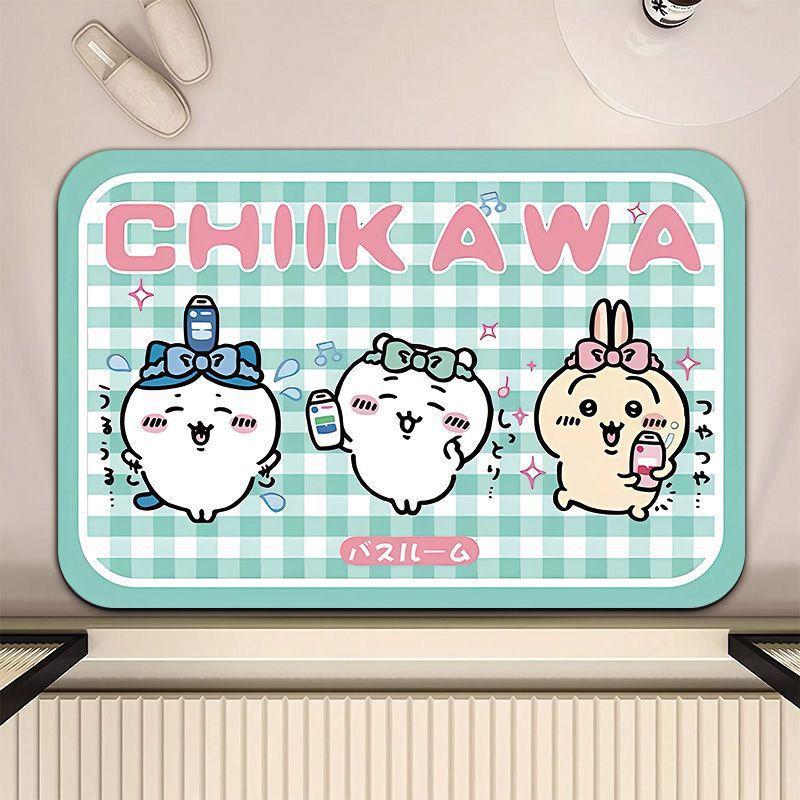 Cartoon Floor Mat Bathroom Floor Mat Entrance Door Mat Toilet Door Suction Foot Mat