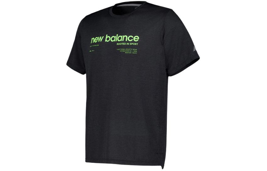 Мужская футболка New Balance Черная MT41255-BM L