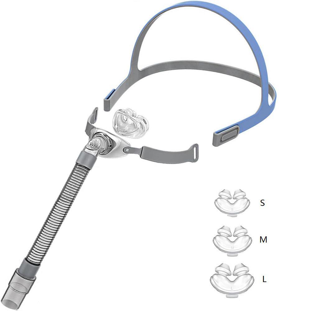 BMC-P2 CPAP Nasal Pillow Mask with Universal Plugs for Philips Respironics & Yuwell Machines