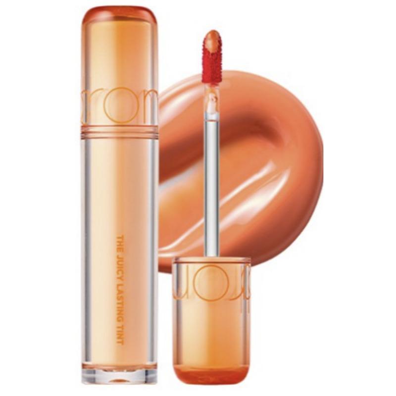 Rom&nd Juicy Lasting Tint – Soft Gloss Lip Tint (9 Colors Single Piece) – Korean Lip Stain with Hydrating Finish