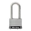 Master Lock 44mm Body 51mm Inner Stainless 1SSKADLH (Master Lock) Padlock, Keyed, Outdoor, Weatherproof, Rustproof, Width, Diameter, Steel,