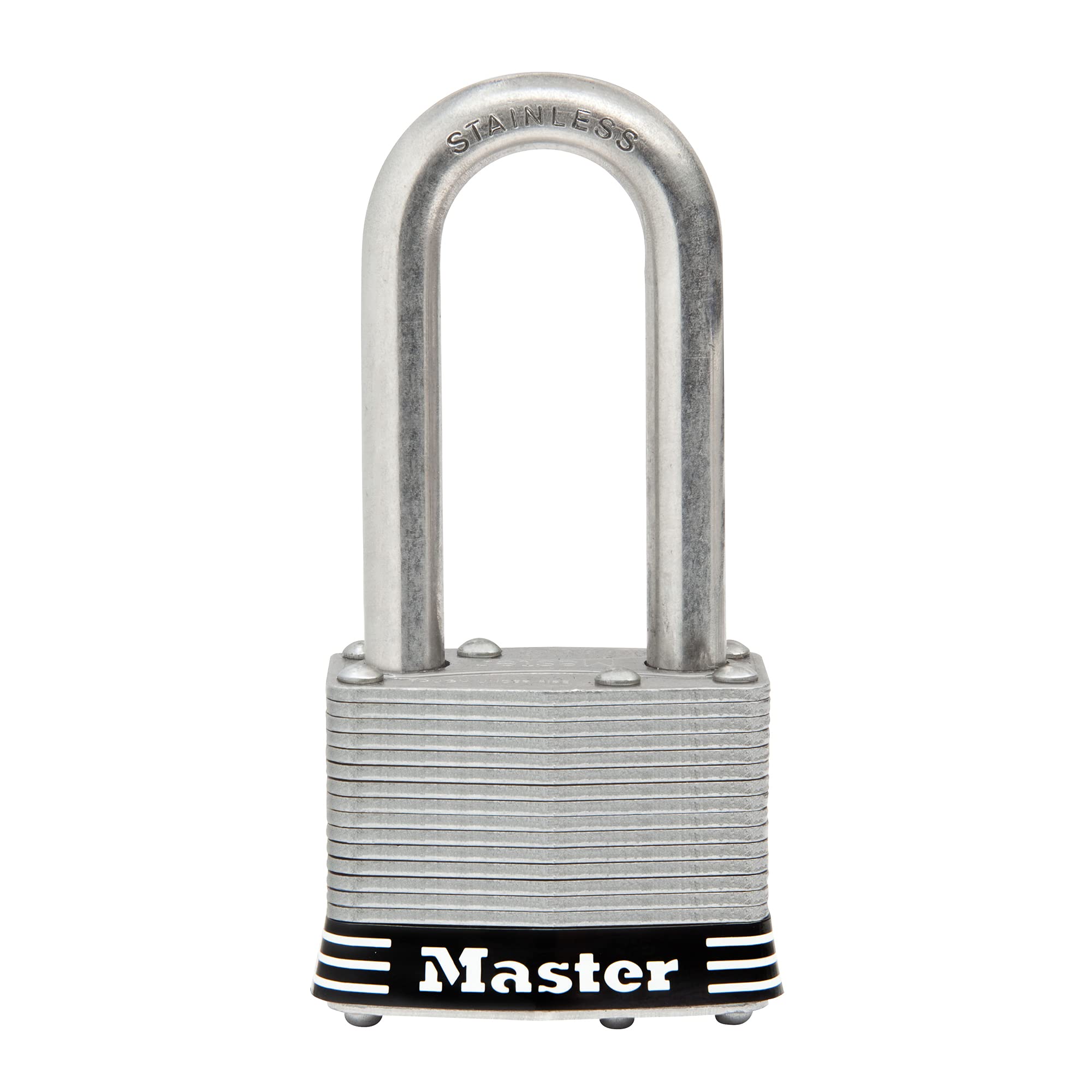 

Master Lock 44mm Body 51mm Inner Stainless 1SSKADLH (Master Lock) Padlock, Keyed, Outdoor, Weatherproof, Rustproof, Width, Diameter, Steel,