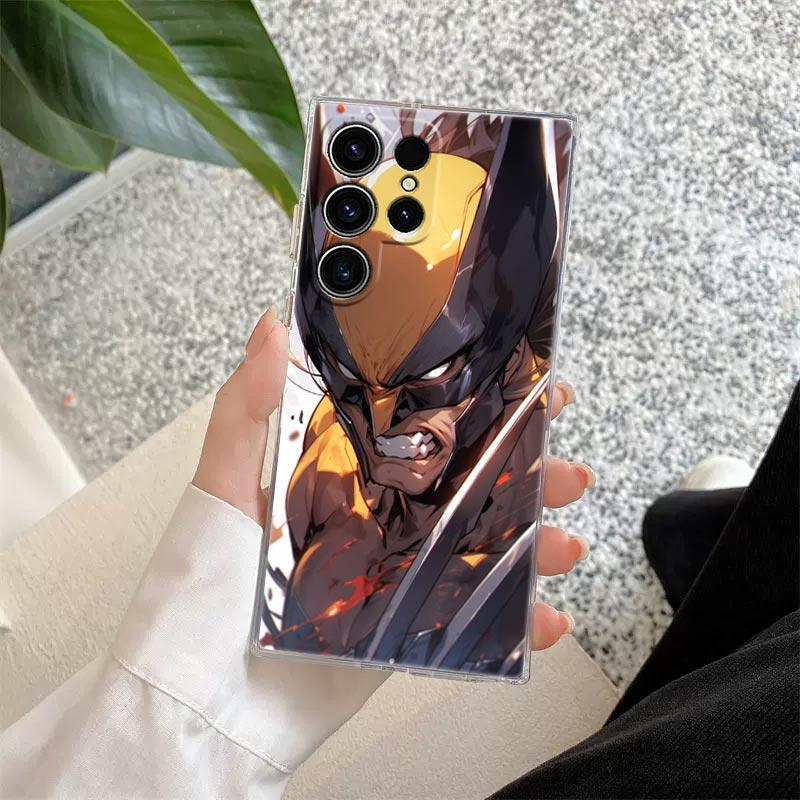 Marvel Avenger Cool Venom Transparent Case For Samsung Galaxy S26 S25 Ultra S24 S22 S26 Plus S20 S23 S21 S25 FE 5G Clear Cover