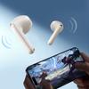 Fones de ouvido Joyroom Funpods JR-FB1 bege/branco