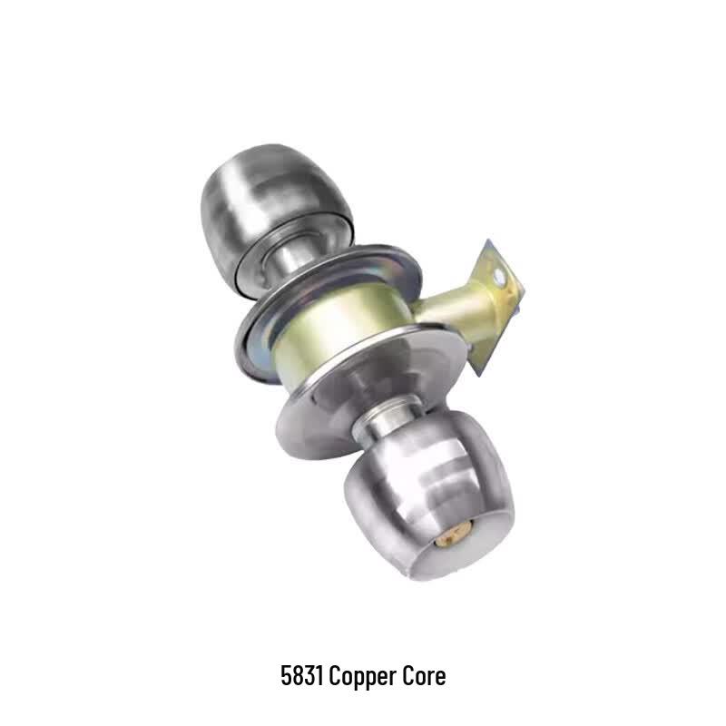 OSZN Vintage Copper Door Knob Lock
