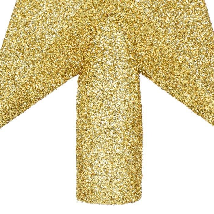 Étoile de sapin de Noël - SPRINGOS - 19 cm - Dorée - Décoration intérieure - Minimaliste