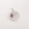 Rhodolite Gemstone 925 Sterling Silver Jewelry Handmade Pendant 1.29'' For Women CP-39-13
