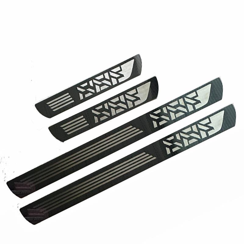 

Compatible with unmarked and irregular car door sill protectors, anti-slip stickers, and universal collision protection strips.