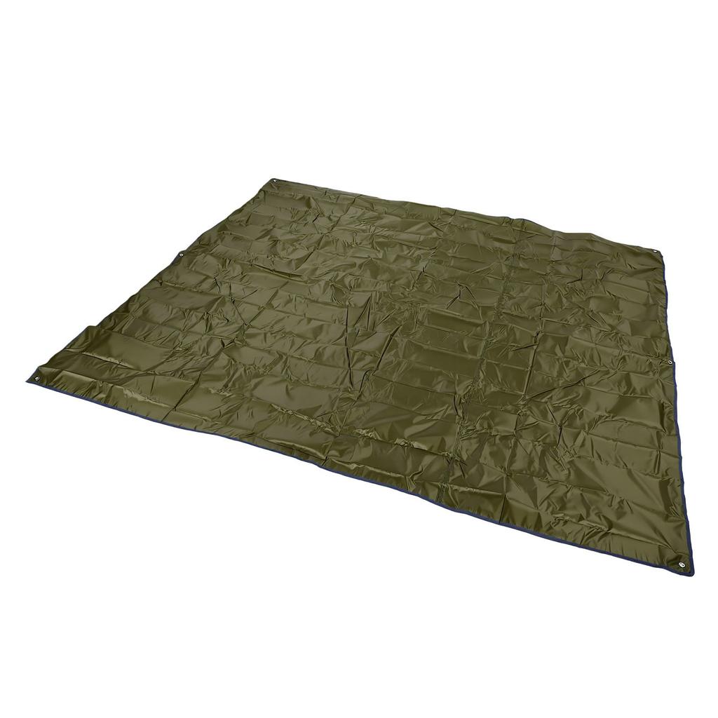 Large Picnic Mat 420D Oxford Fabric Outdoor Camping Tarp Foldable Tent Footprint with 4 Aluminum Stakes for Lawn Beach