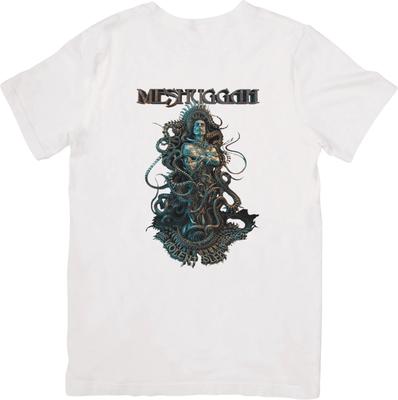 T-shirt in Cotone di Qualità Meshuggah Heavy Metal Music Fit adatta per Uomini e Donne