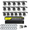 16-Channel Cross-Border PoE IP Camera Surveillance Kit with NVR System