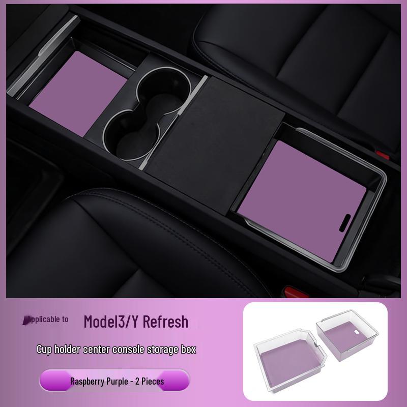 Tesla Model Y/3 Refresh Center Console Wireless Charger Silicone Pad