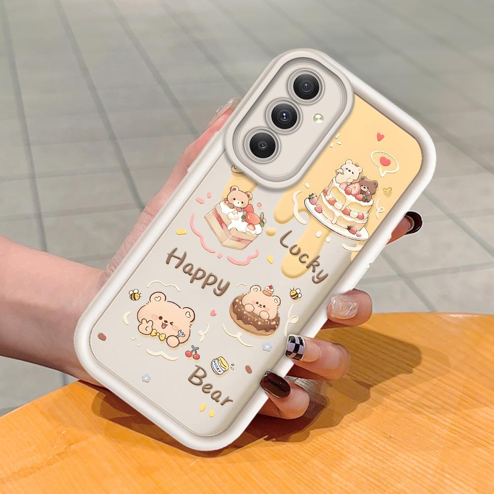 Coque de protection antichoc en silicone souple avec motif de dessin animé pour Huawei Honor Xiaomi Redmi Samsung