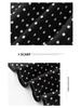 New Polka Dot Mulberry Silk Scarf for Women - Versatile Summer Gauze Neck Gaiter & Sun Protection